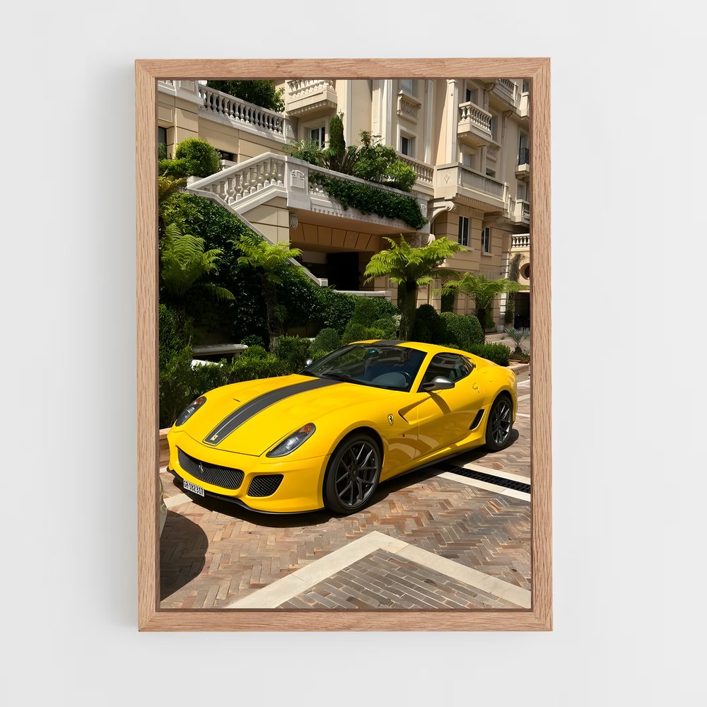 Poster Ferrari à l'Arrêt (vue 4)